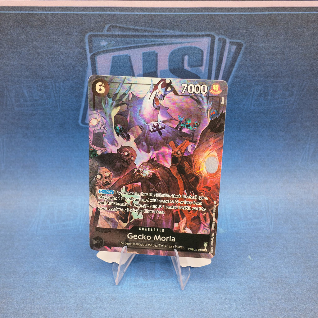 One Piece Card Game Gecko Moria PRB02-013 Parallel – English