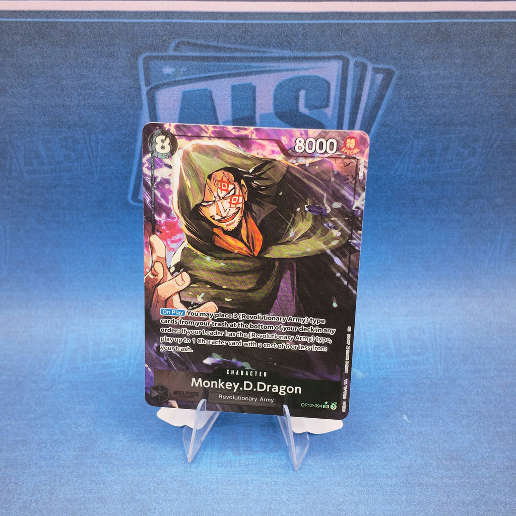 One Piece Card Game Monkey.D.Dragon OP12-094 Parallel – English
