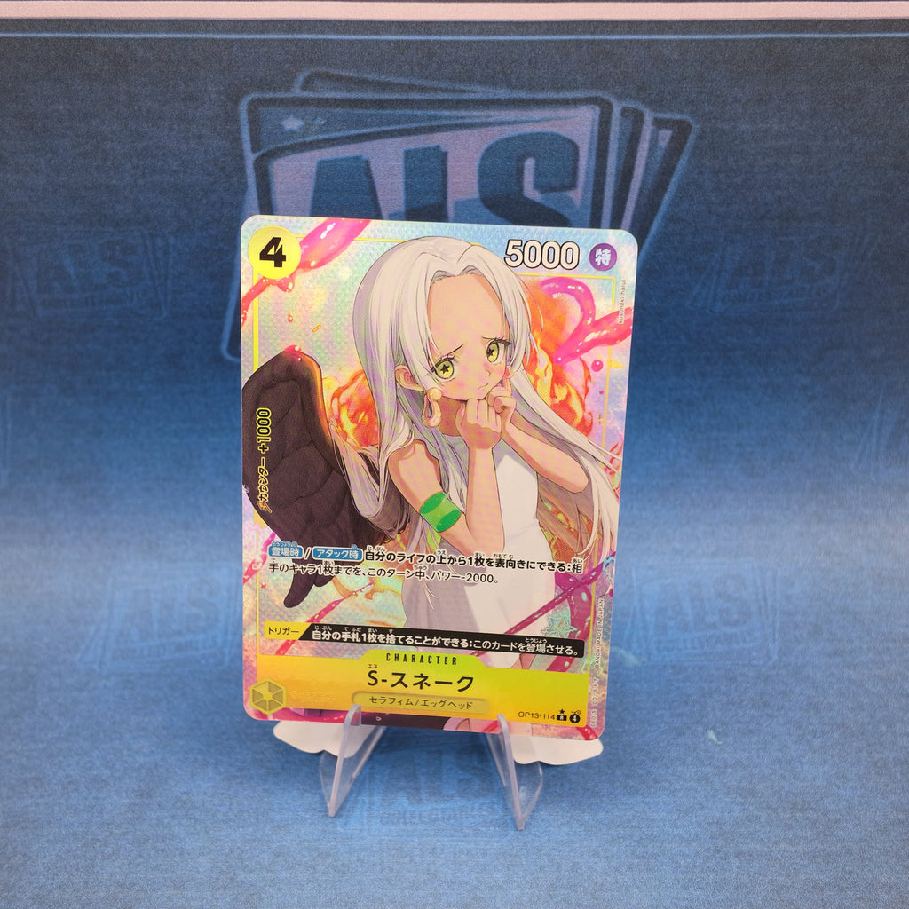 One Piece Card Game S-Snake OP13-114 Parallel – Japanese
