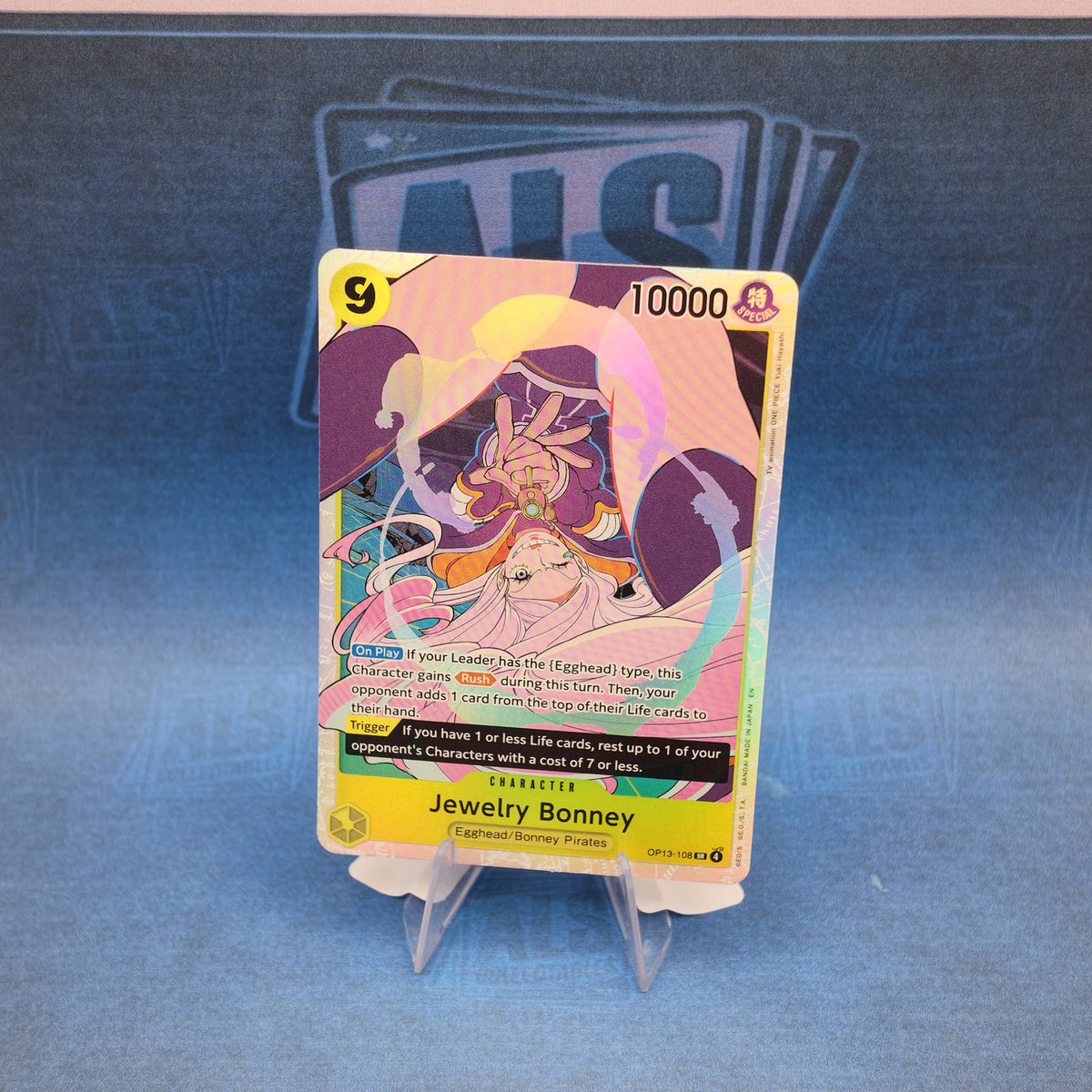 One Piece Card Game Jewelry Bonney OP13-108 – English