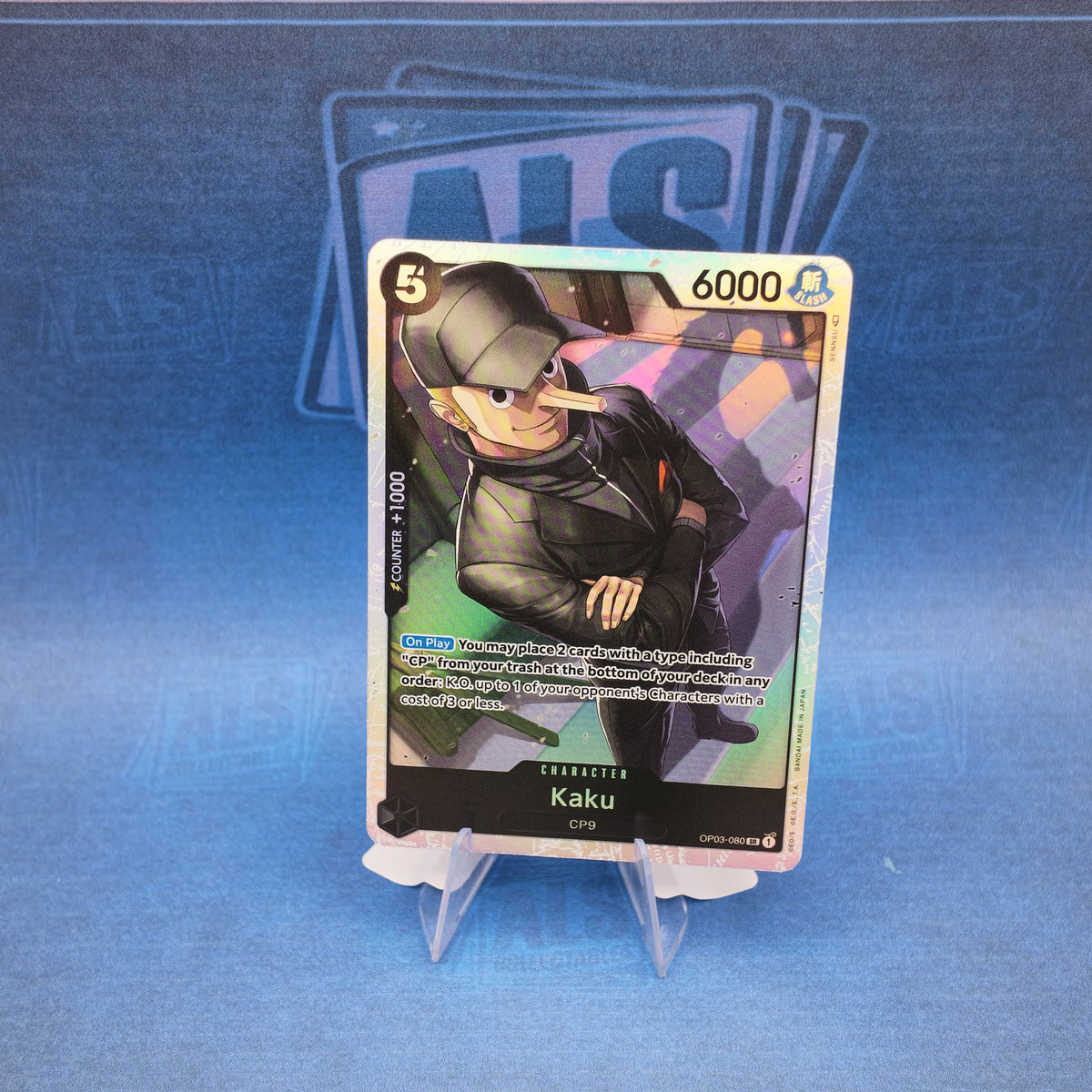 One Piece Card Game Kaku OP03-080 SP – English